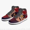 Custom One Piece Luffy JD1 Anime Sneakers Mid 1 Basketball Shoes