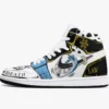 Custom One Piece Trafalgar D Water Law JD1 Anime Shoes Mid Top Sneakers