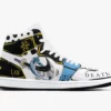 Custom One Piece Trafalgar D Water Law JD1 Anime Shoes Mid Top Sneakers