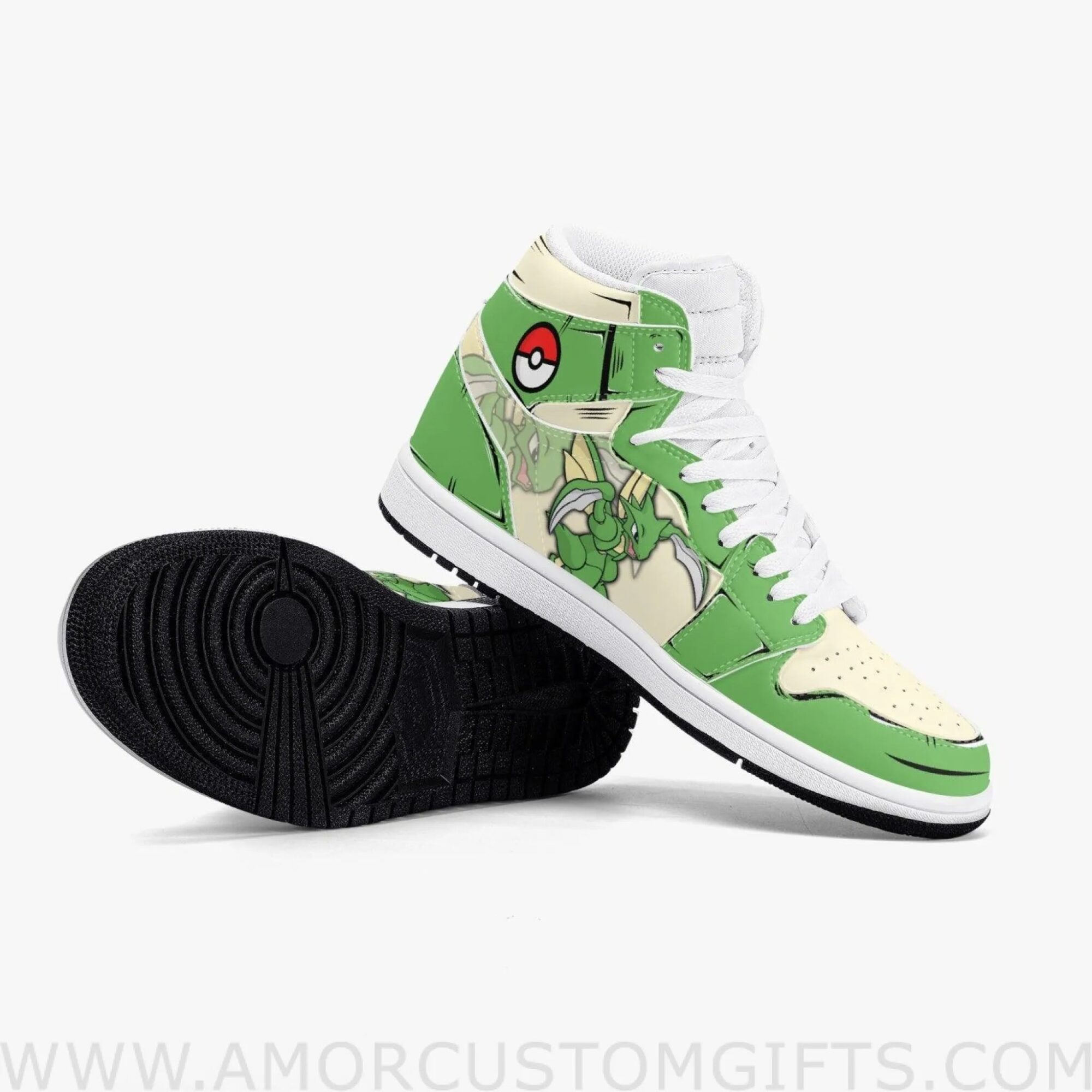 Custom Pokemon Scyther JD1 Anime Sneakers