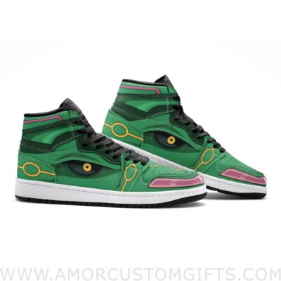 Custom Rayquaza Pokemon V2 Mid Top Basketball Sneakers Shoes | Personalizable Anime Fan Sneakers