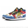 Custom Sailor Moon Mid Top Basketball Sneakers Shoes | Personalizable Anime Fan Sneakers