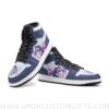 Custom Saito Hajime Rurouni Kenshin Mid Top Basketball Sneakers Shoes | Personalizable Anime Fan Sneakers