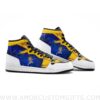 Custom SD Barbatos Gundam Mid Top Basketball Sneakers Shoes | Personalizable Anime Fan Sneakers