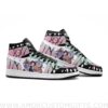 Custom Shinobu Kocho Demon Slayer V2 Mid Top Basketball Sneakers Shoes | Personalizable Anime Fan Sneakers