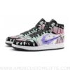 Custom Shinobu Kocho Demon Slayer V2 Mid Top Basketball Sneakers Shoes | Personalizable Anime Fan Sneakers