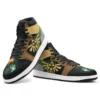 Custom Showdown Battle Zelda Mid Top Basketball Sneakers Shoes | Personalizable Anime Fan Sneakers