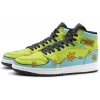 Custom The Mystery Machine Scooby Doo Mid Top Basketball Sneakers Shoes | Personalizable Anime Fan Sneakers