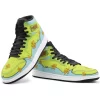 Custom The Mystery Machine Scooby Doo Mid Top Basketball Sneakers Shoes | Personalizable Anime Fan Sneakers