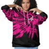 Daki Tie Dye Hoodie Demon Slayer Hoodie Anime Hoodie