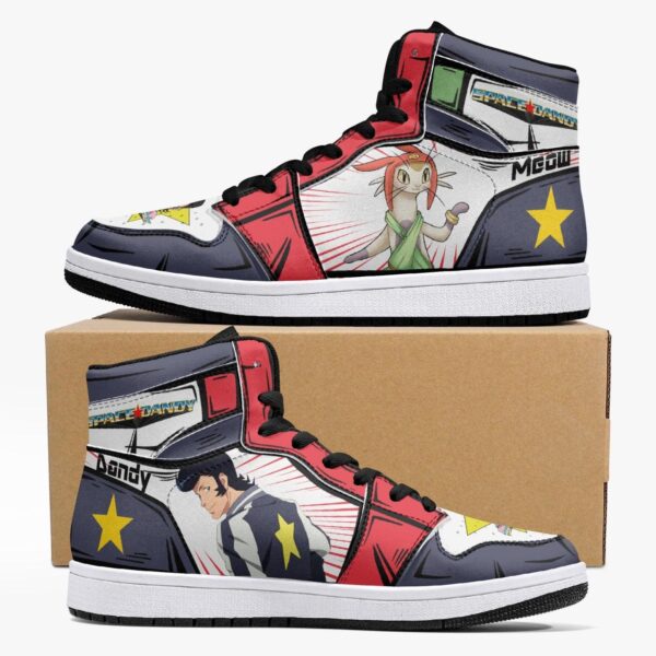 Dandy and Meow Space Dandy Mid 1 Basketball Shoes