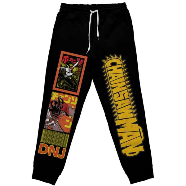 Denji Chainsaw Man Streetwear Otaku Cosplay Anime Sweatpants