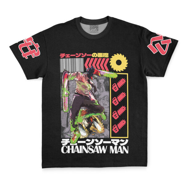 Hooktab Denji V3 Chainsaw Man Anime T-Shirt