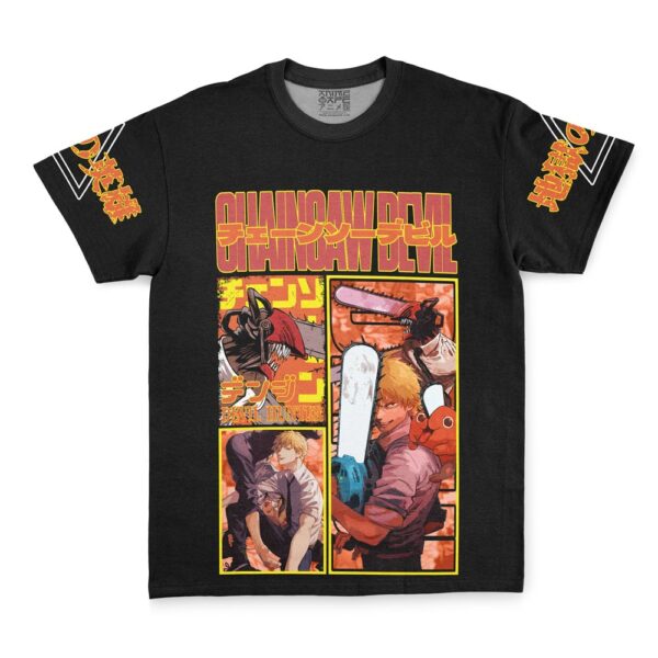 Hooktab Denji Chainsaw Man Anime T-Shirt