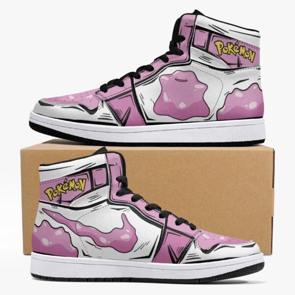Ditto Pokemon Mid 1 Basketball Shoes