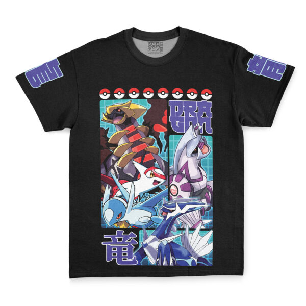 Hooktab Dragon Type Pokemon Shirt Streetwear Anime T-Shirt