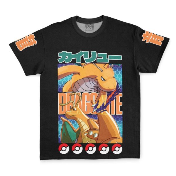 Hooktab Dragonite Pokemon Shirt Streetwear Anime T-Shirt