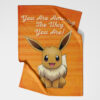 Eevee Amazing Pokemon Blanket Pokemon Blanket Anime Blanket