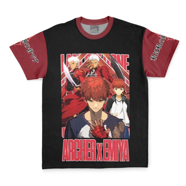 Hooktab Archer x Emiya Fate Stay Night Unlimited Blade Works Streetwear Anime T-Shirt