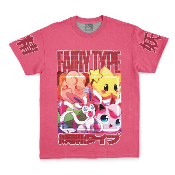 Hooktab Fairy Type Pokemon Shirt Streetwear Anime T-Shirt