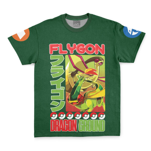 Hooktab Flygon Pokemon Shirt Streetwear Anime T-Shirt