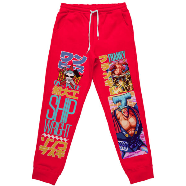 Franky V2 One Piece Streetwear Otaku Cosplay Anime Sweatpants