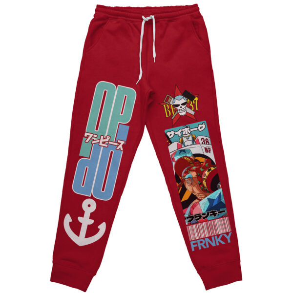 Franky One Piece Streetwear Otaku Cosplay Anime Sweatpants