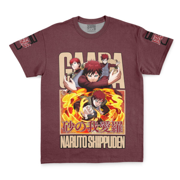 Hooktab Gaara shirt Naruto Shippuden Streetwear Anime T-Shirt