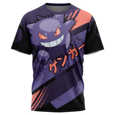 Hooktab Gengar V1 Pokemon Shirt Anime T-Shirt