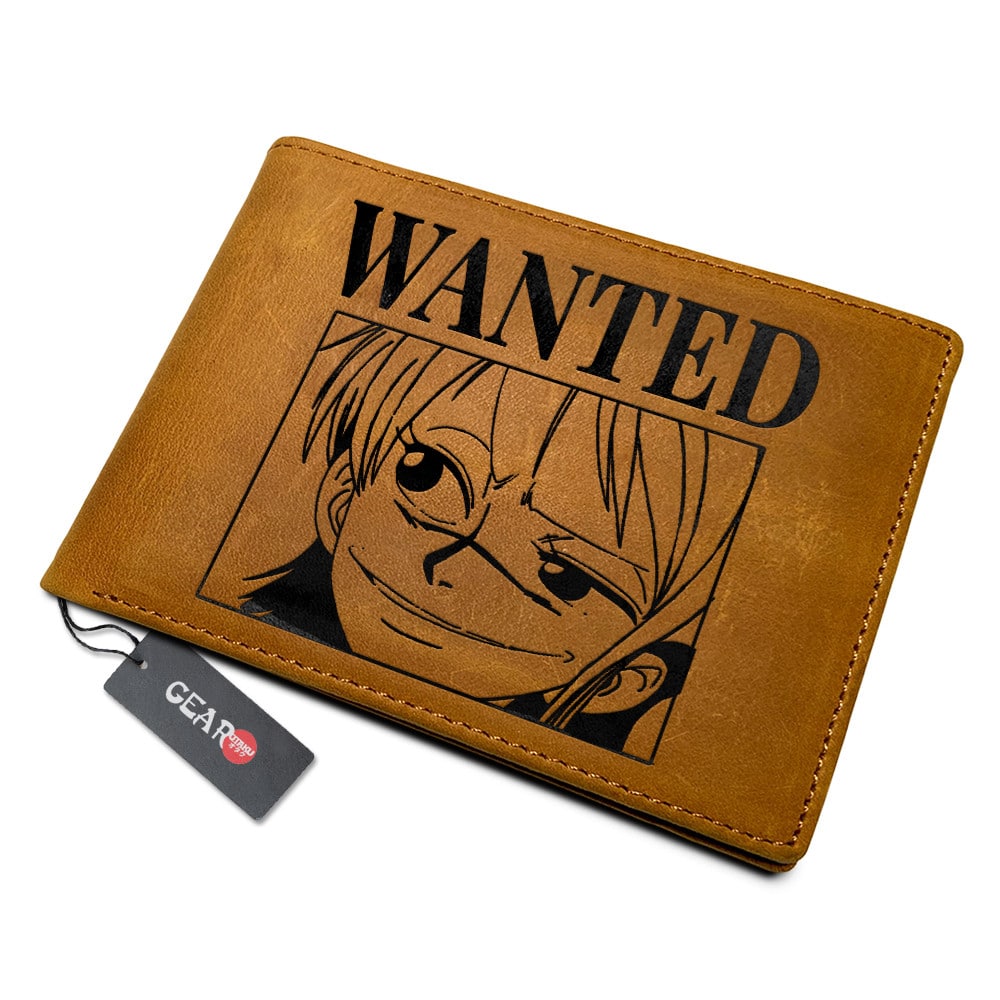 Nami Wanted Leather Wallet Anime