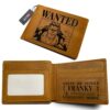 Franky Wanted Leather Wallet Anime