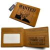 Sanji Wanted Leather Wallet Anime