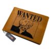 Sanji Wanted Leather Wallet Anime