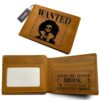 Brook Wanted Leather Wallet Anime