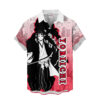 Manga Style Yoriichi Tsugikuni Hawaiian Shirt Demon Slayer Hawaiian Shirt Anime Hawaiian Shirt