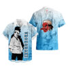 Manga Style Sakonji Urokodaki Hawaiian Shirt Demon Slayer Hawaiian Shirt Anime Hawaiian Shirt