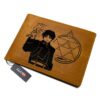 Roy Mustang Leather Wallet Anime Personalized