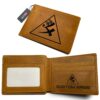 Claw Symbol Leather Wallet Anime Personalized