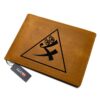 Claw Symbol Leather Wallet Anime Personalized