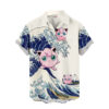 Merch Jigglypuff Kanagawa Great Wave Jigglypuff Hawaiian Shirt Pokemon Hawaiian Shirt Anime Hawaiian Shirt