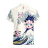 Merch Jigglypuff Kanagawa Great Wave Jigglypuff Hawaiian Shirt Pokemon Hawaiian Shirt Anime Hawaiian Shirt