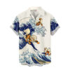 Merch Arcanine Kanagawa Great Wave Arcanine Hawaiian Shirt Pokemon Hawaiian Shirt Anime Hawaiian Shirt