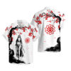 Japan Cherry Blossom Style Boa Hancock Anime Shirt Hawaiian Shirt One Piece Hawaiian Shirt Anime Hawaiian Shirt