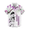 Wisteria Style Kanao Tsuyuri Hawaiian Shirt Demon Slayer Hawaiian Shirt Anime Hawaiian Shirt