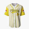 Pikachu Anime Otaku Cosplay Shirt Anime Baseball Jersey Pokemon Anime