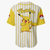 Pikachu Anime Otaku Cosplay Shirt Anime Baseball Jersey Pokemon Anime