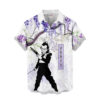 Wisteria Style Genya Anime Shirt Hawaiian Shirt Demon Slayer Hawaiian Shirt Anime Hawaiian Shirt