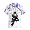 Wisteria Style Genya Anime Shirt Hawaiian Shirt Demon Slayer Hawaiian Shirt Anime Hawaiian Shirt