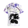 Wisteria Style Yoriichi Tsugikuni Hawaiian Shirt Demon Slayer Hawaiian Shirt Anime Hawaiian Shirt