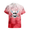 Manga Style Shanks Hawaiian Shirt One Piece Hawaiian Shirt Anime Hawaiian Shirt